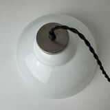 Vintage 30 cm opaline ceiling light