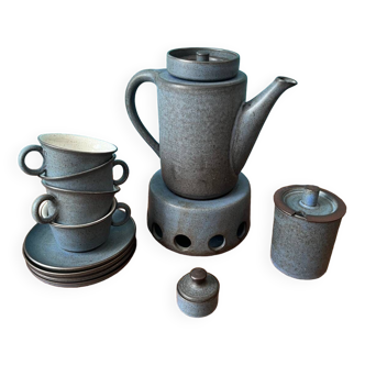 Service à thé ou café en céramique émaillée Zaalberg Holland