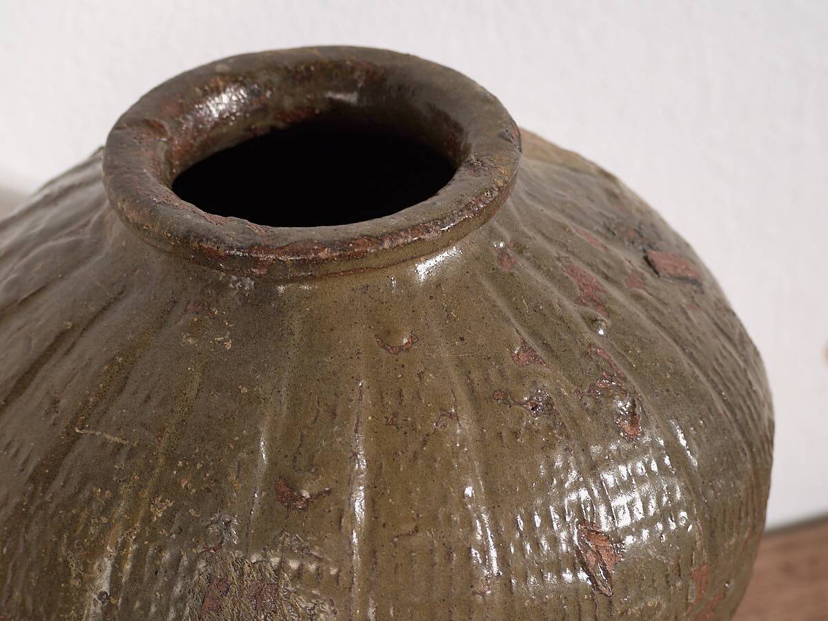 Small antique wabi-sabi style vase (c.1900)