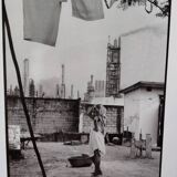 Vintage black & white photo to frame paper edition