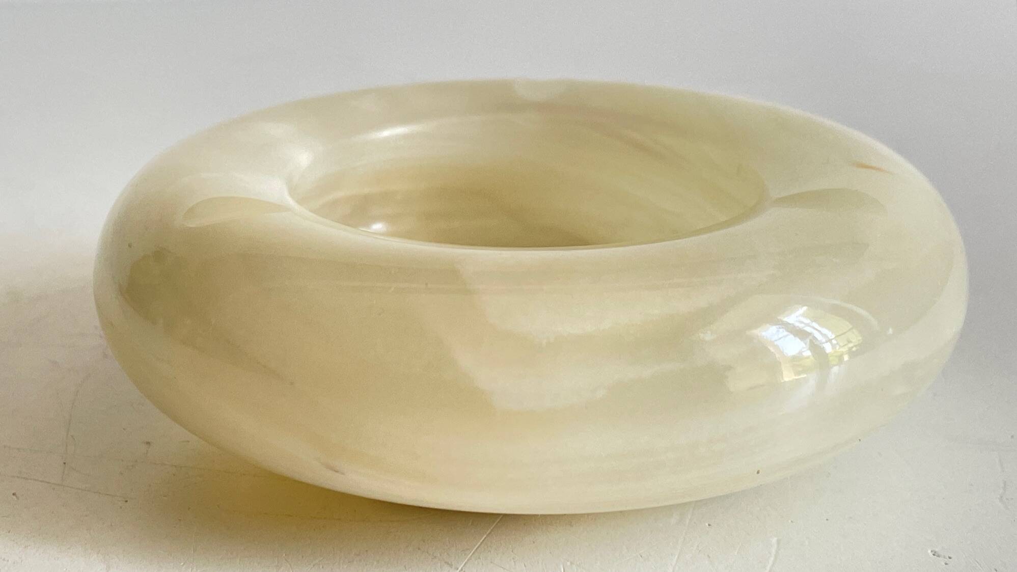 VINTAGE MARBLE ASHTRAY