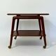 Scandinavian teak trolley on wheels, Arne Hovmand for Mogens Kold