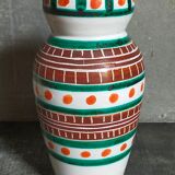 Vintage ceramic vase A. Fazio Vallauris 50s