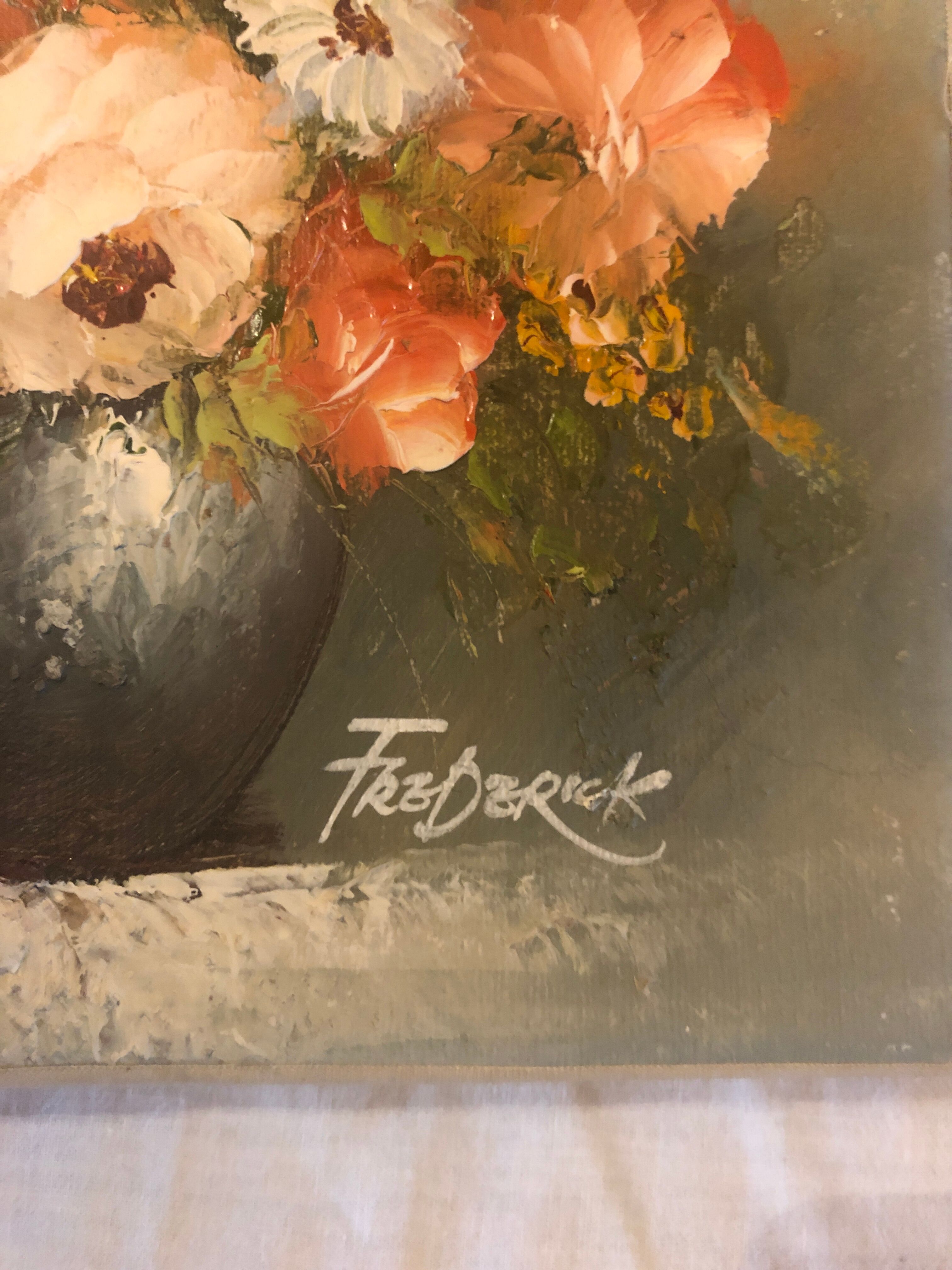 Tableau bouquet de fleur Frederick