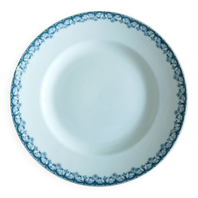 Assiette plate St Amand et Hamage