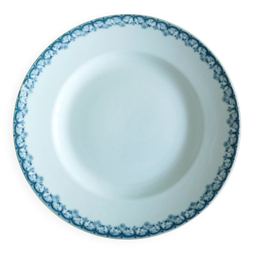 Assiette plate St Amand et Hamage