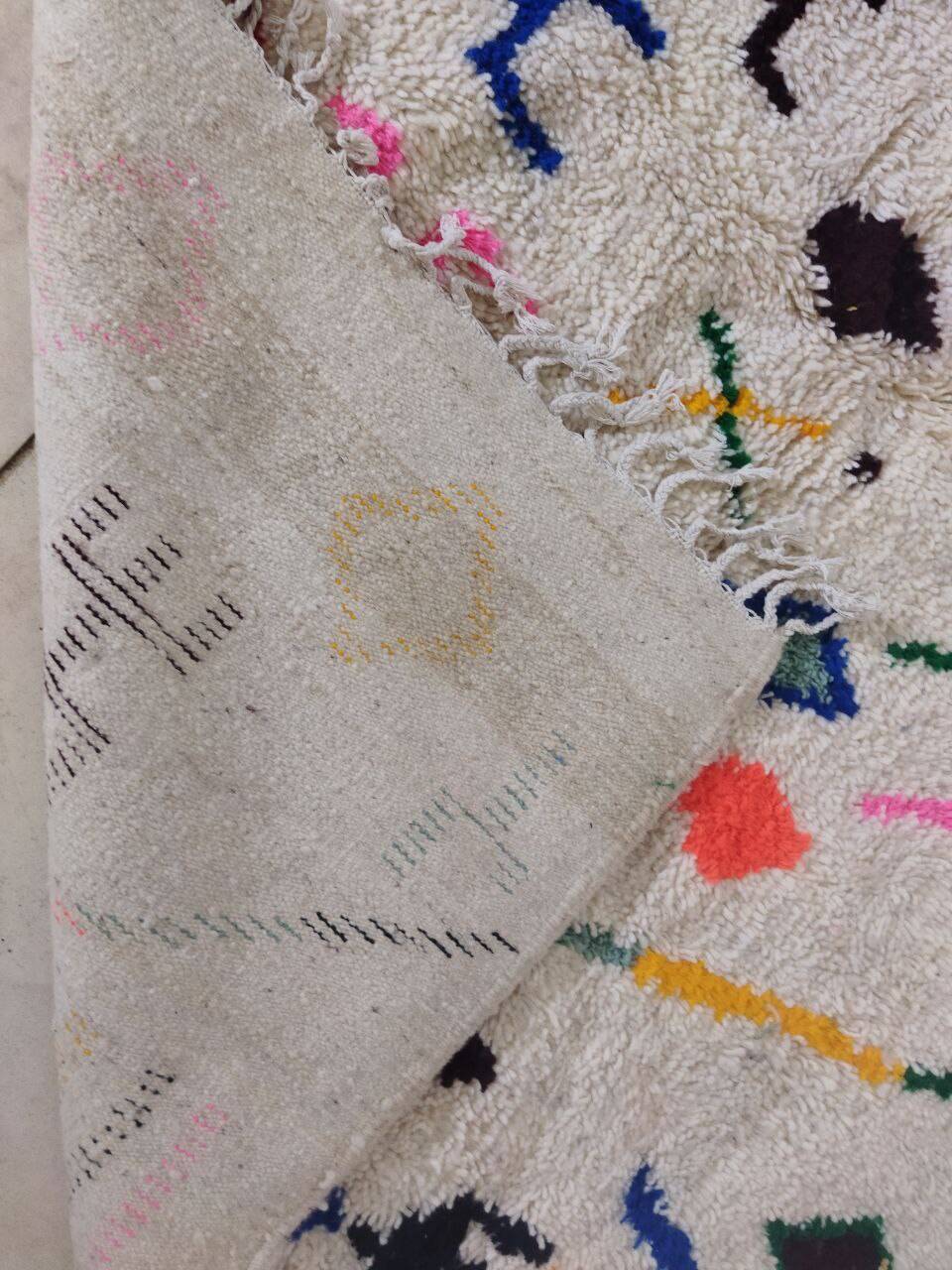 Handmade Moroccan Berber rug 303 X 192 CM