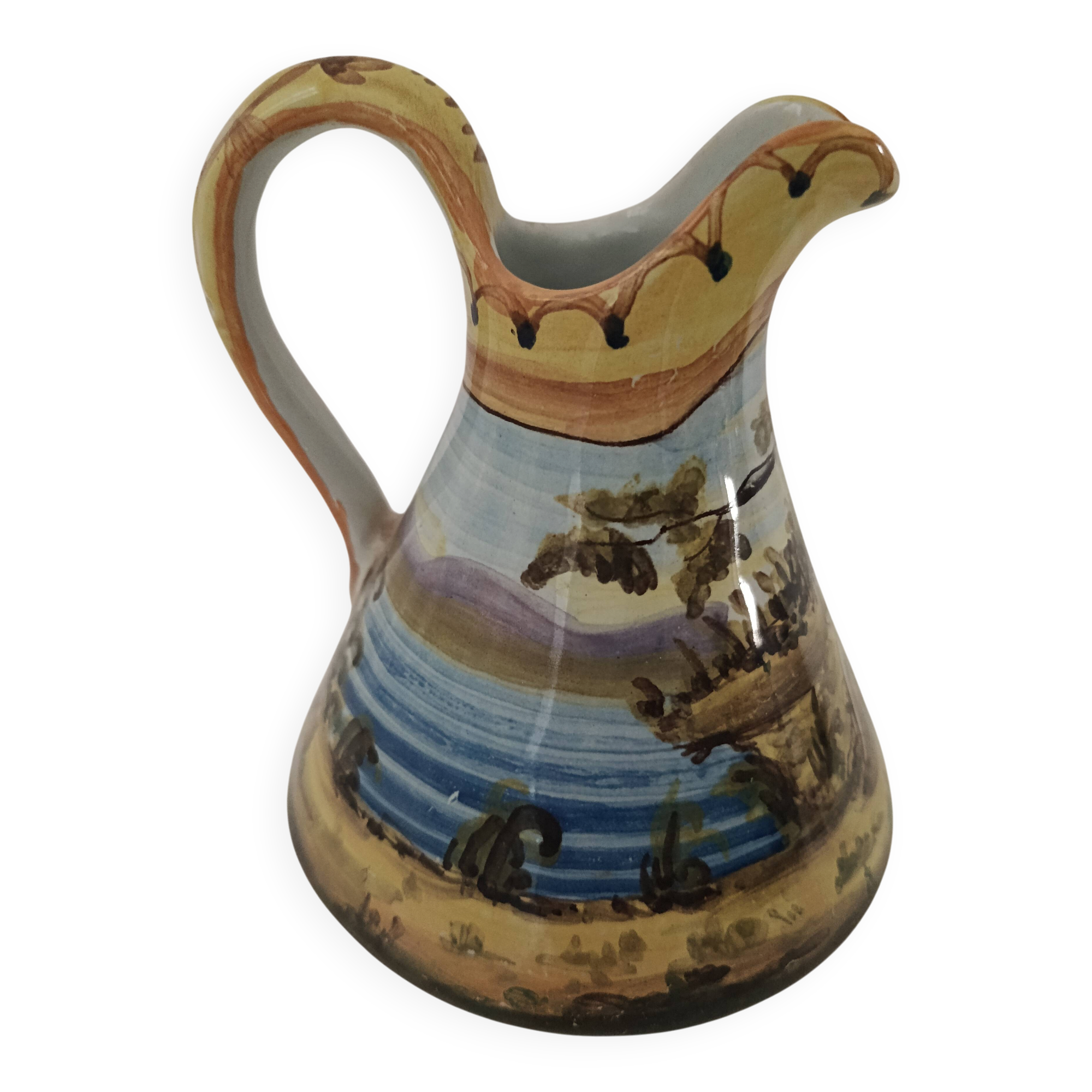 pot dresnes jules vrelingue faience enamelled 1900
