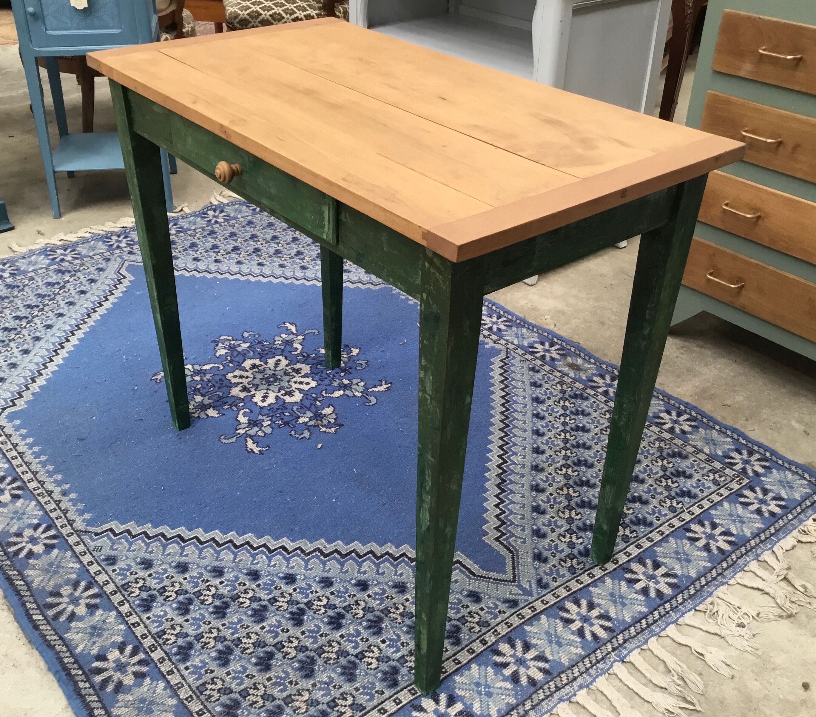 Old desk table