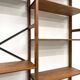 XXL Modernist Library in Solid Pine – 1950s Design – L164 cm