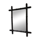 Vintage bamboo mirror from the 60s