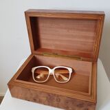 Boîte à cigares bois de loupe