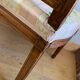 Low chair Louis XVI cherry pegged early nineteenth era