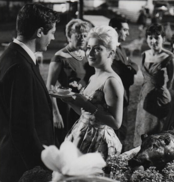 Original photo cinema "La Notte" Michelangelo Antonioni, Mastroianni 1961