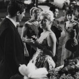 Original photo cinema "La Notte" Michelangelo Antonioni, Mastroianni 1961