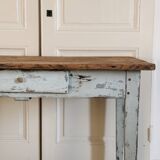 Patinated table