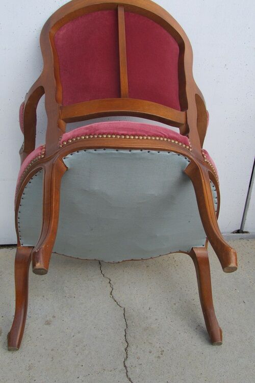 Pair of Louis XV convertible armchairs