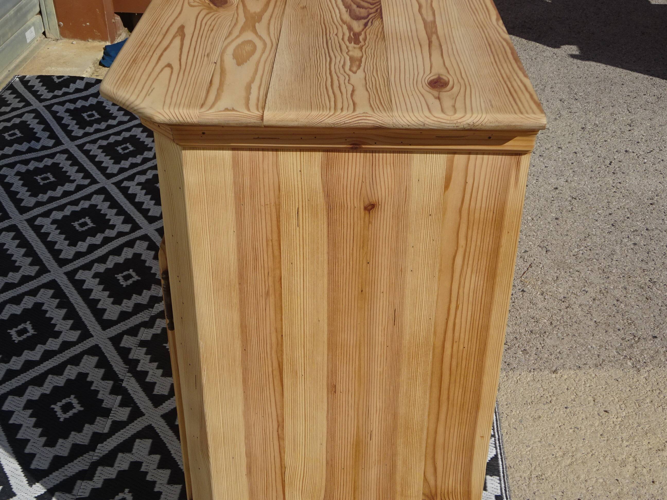 Solid wood enfilade, restored