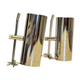 Pair of sconces by Alain Richard, edition Disderot