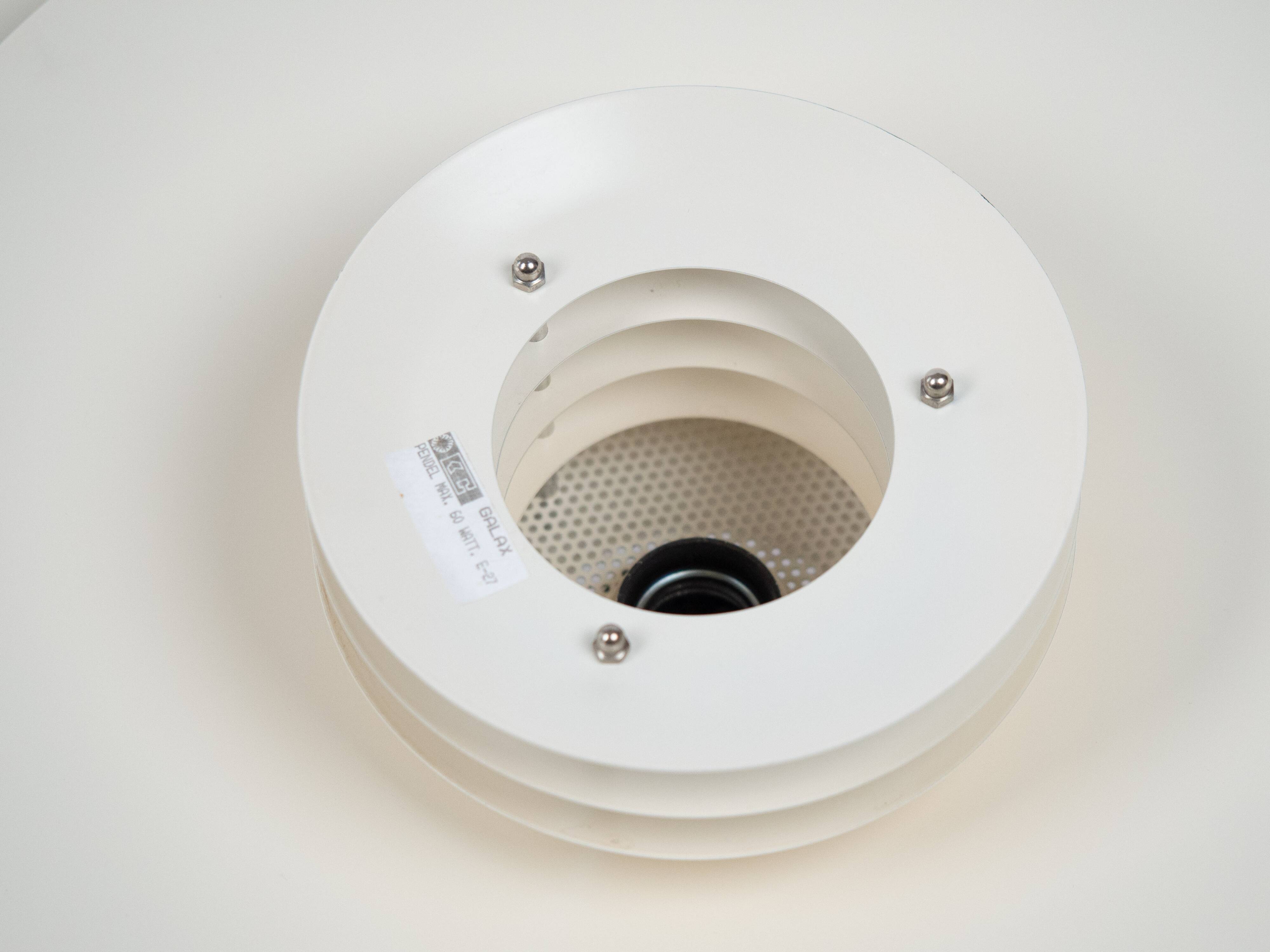 Danish vintage pendant lamp Galax, 1980s