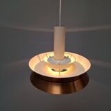Vintage Danish Brass Pendant Light by Carl Thore for Granhaga, 1960s