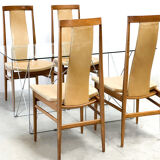 Oak dining chairs 1960s