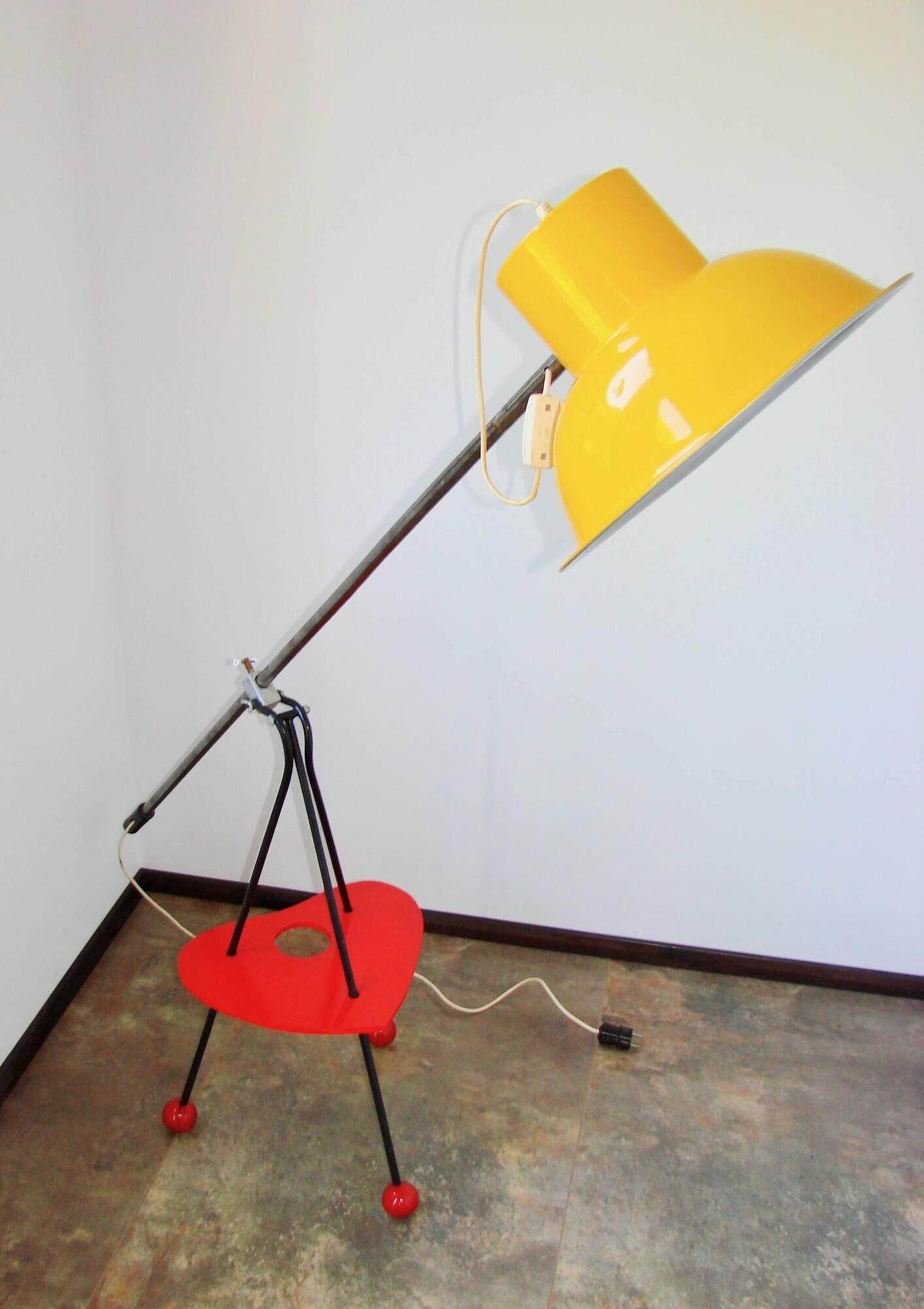 Lampadaire, Pologne, années 1960.