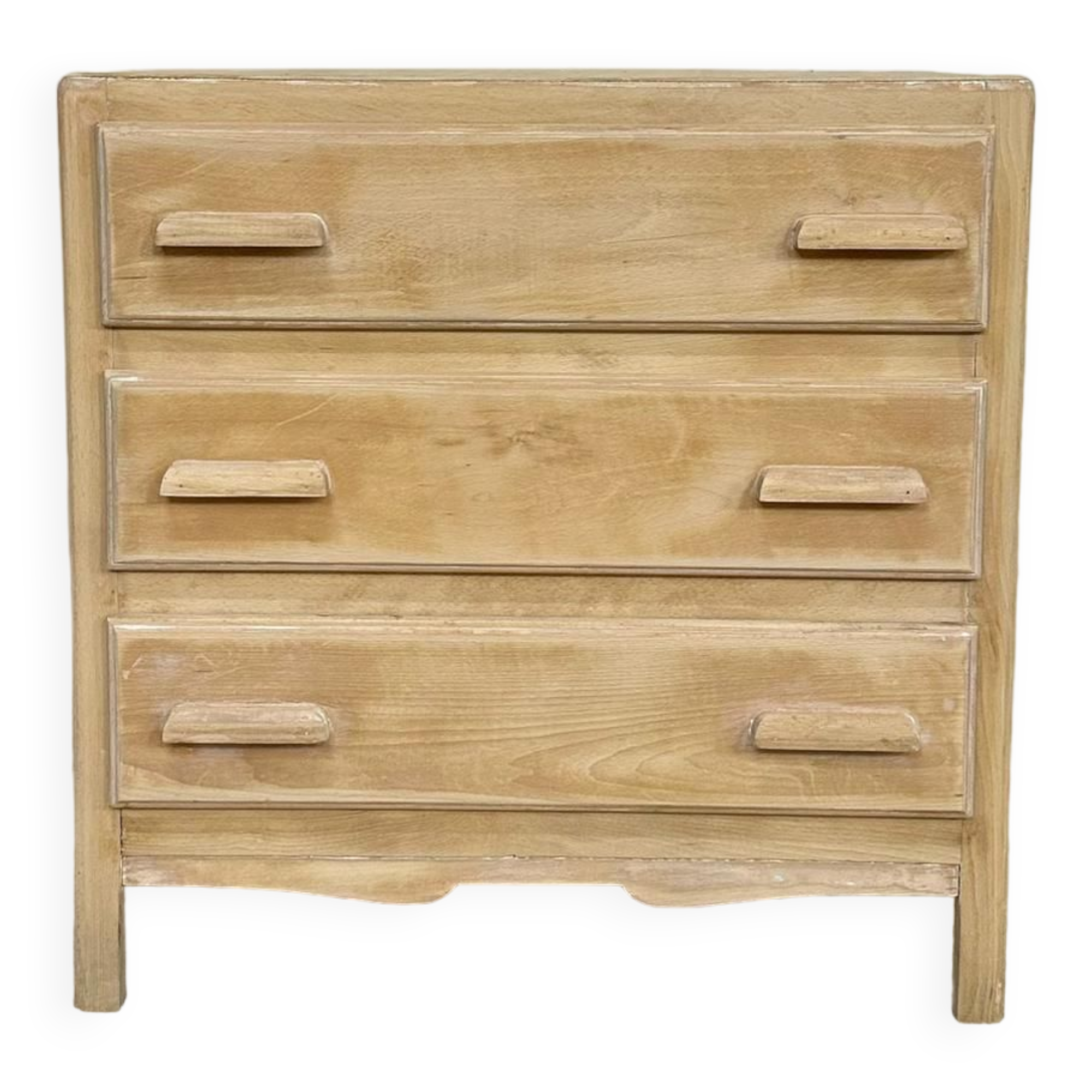 Vintage beech chest of drawers