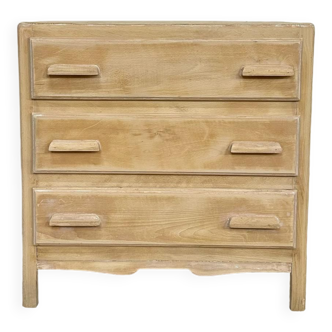 Vintage beech chest of drawers