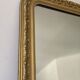 Ancient mirror louis Philippe gilded carved mercury ice - 110x78cm