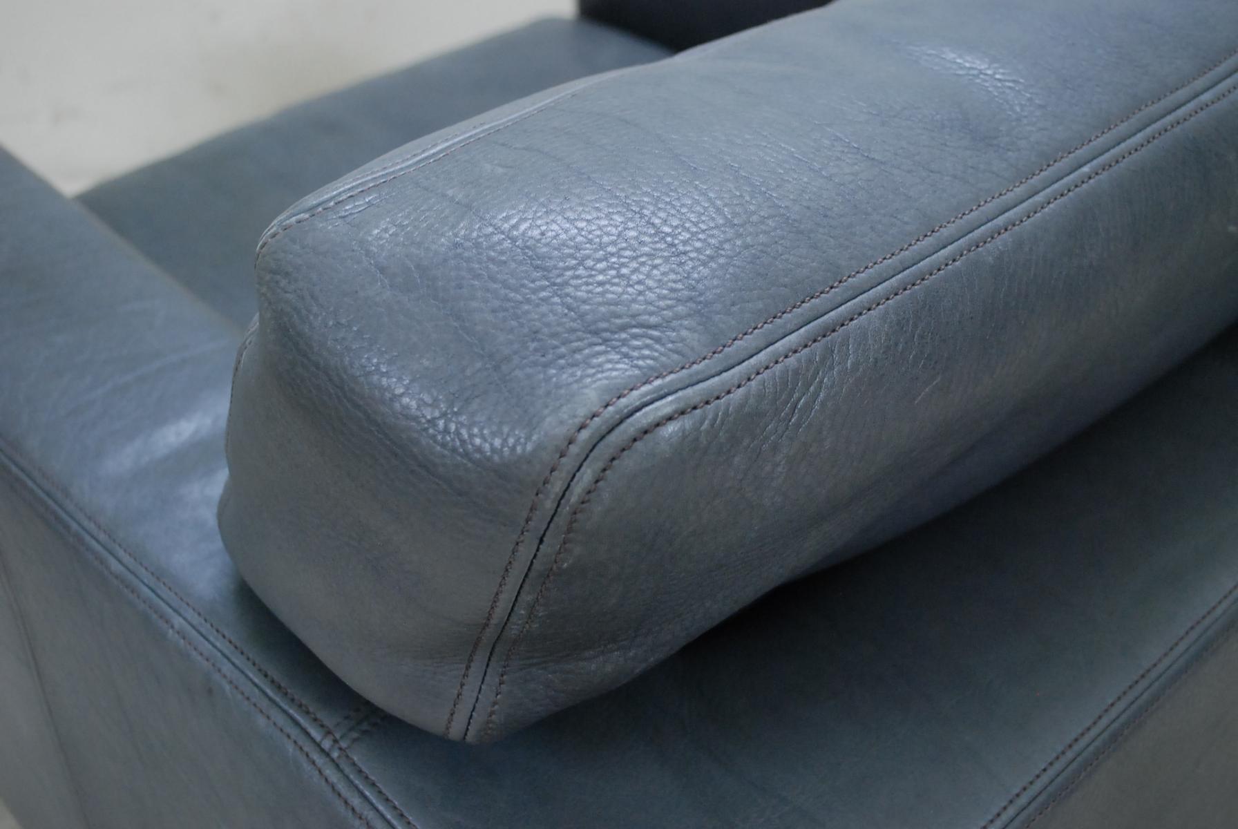 DS17 leather armchair brand De Sede Switzerland 1980s