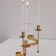 Mid-century modern metal candlesticks by Gunnar Ander for Ystad-Metall, Sweden, 1960s