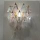 Murano Glass Polygon Sconces Set of 2