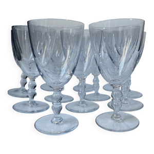 Verres en cristal saint