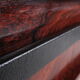 Low sideboard or TV cabinet made of Pallisander wood from the 1960s, Sweden.