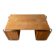 Vintage industrial desk in wood and metal