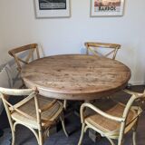Leveilley 4 chair table set