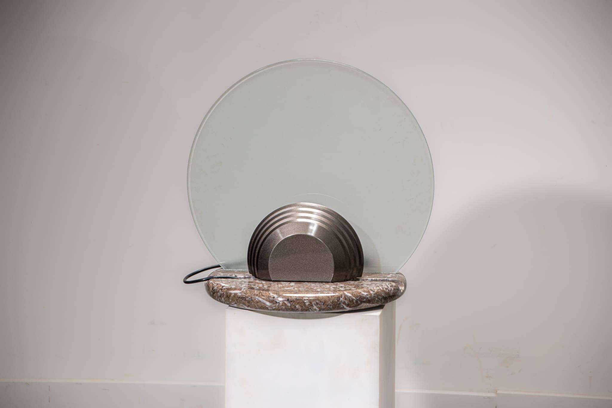 Gong lamp by Bruno Gecchelin for Skipper