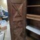 Antique solid oak wardrobe – late 18th / early 19th century – rustic