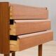 Danish entry chest or teak nightstand dresser, 1970s