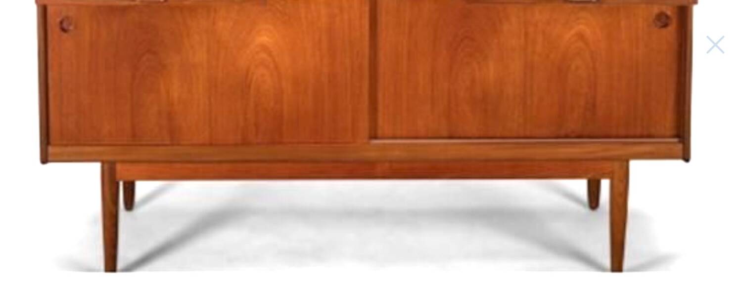 Vintage Scandinavian teak sideboard