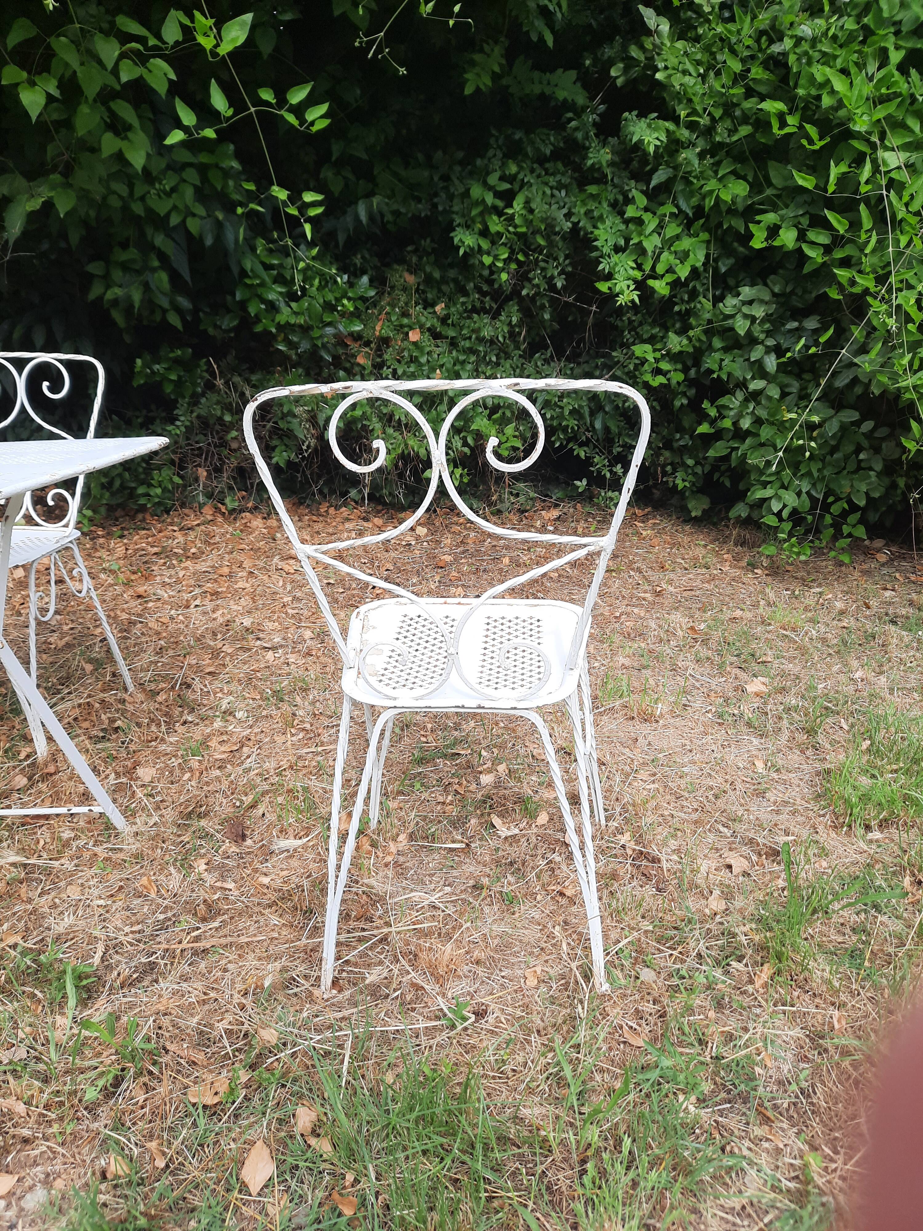 Salon de jardin Mathieu Matégot