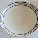 Cake dish with stand Sarreguemines model Poitou