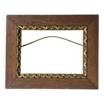 Old wooden frame 31x25cm