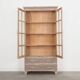 Oak showcase, Danish design, 1980s, production: Denmark