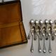 Medallion dessert spoons