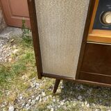 Vintage radio cabinet