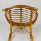 Fauteuil rotin vintage pour enfant
