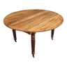 Ancienne table ronde à abattant