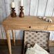 Raw wood console